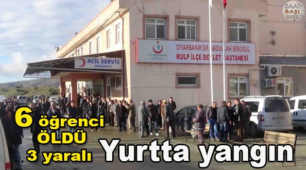 6 öğrenci Kur'an Kursu'nda çıkan yangında öldü