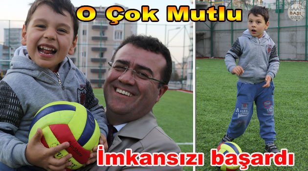 6 yıldır yürüyemeyen çocuk imkansızı başardı