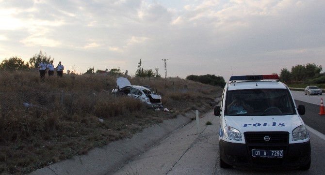 Adana’da Trafik Kazası: 1 Ölü, 3 Yaralı