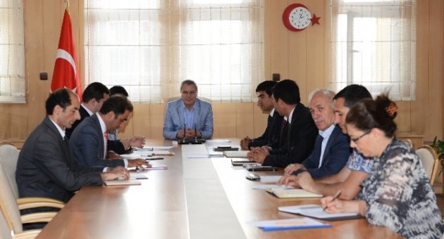 Ağustos Ayı Kaymakamlar Toplantısı Yapıldı