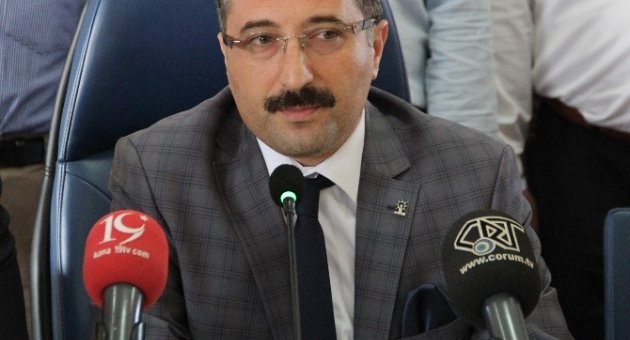 AK Parti Çorum İl Başkanı Rumi Bekiroğlu;