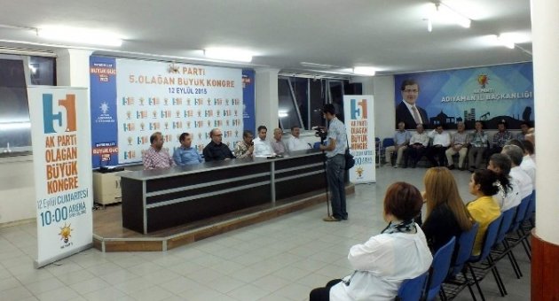 AK Parti’den Büyük Kongre Açıklaması