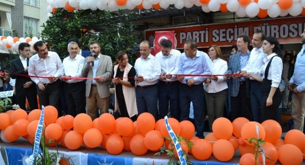 AK Parti, Nazilli’de Seçim Bürosunu Açtı