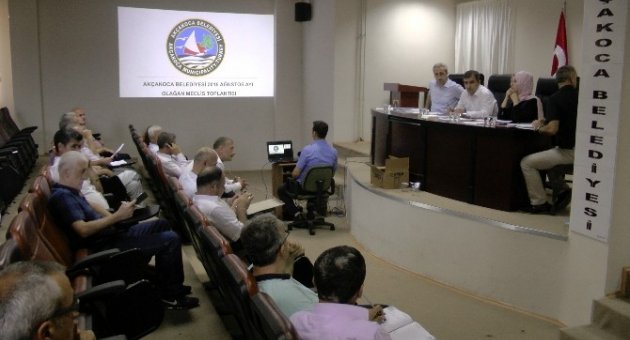 Akçakoca Belediye Meclisi Toplandı