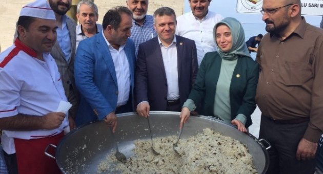 Akp Milletvekili Adayları Çatalzeytin’de Pilav Gününe Katıldılar