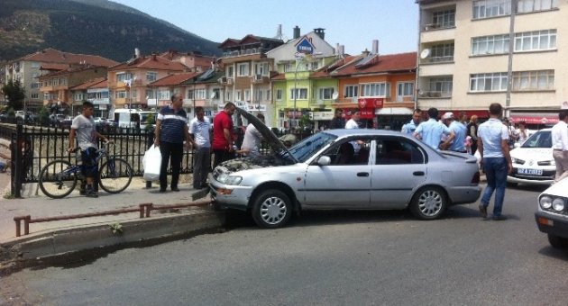 Akşehir’de Trafik Kazası: 2 Yaralı,