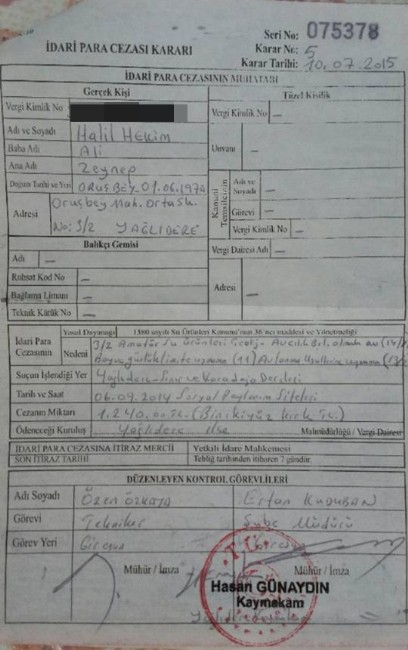 Alabalık Fotoğrafı Paylaştı, 5 Bin Lira Cezaya Çaptırıldı