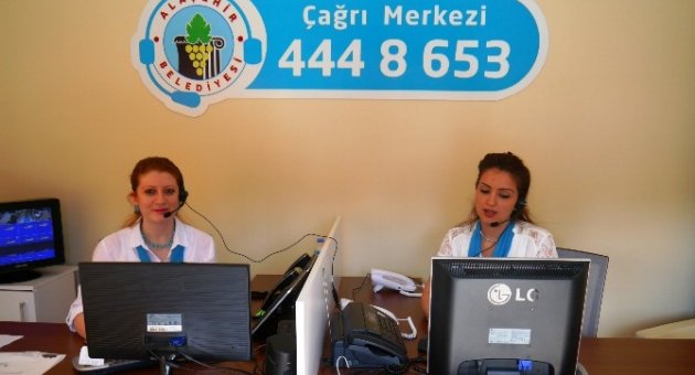 Alaşehir Belediyesinde Çağrı Merkezi Faaliyete Geçti