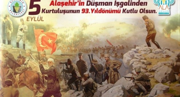 Alaşehir’in Düşman İşgalinden Kurtuluşunun 93. Yıl Dönümü Kutlama Programı Belli Oldu