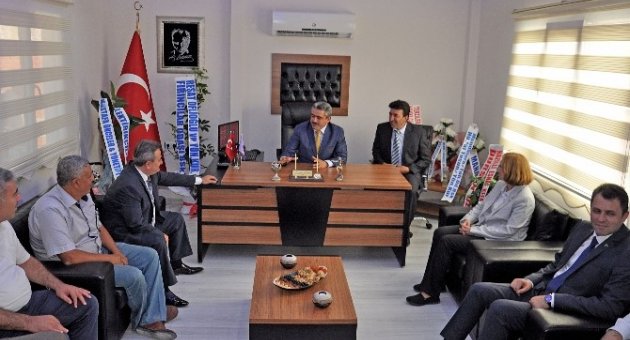 Alıcık, Lokantacılar Ve Kasaplar Odası Ofisinin Açılışına Katıldı