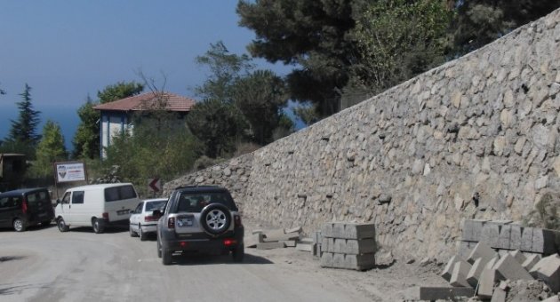 Amasra Kaleşah Yol Çalışmasında Sona Gelindi