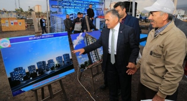 Anbar’da 65 Konutun Temeli Atıldı