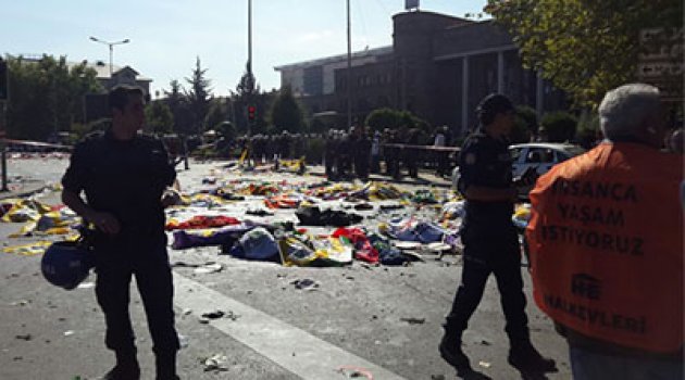 Ankara'da bombalı facia