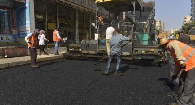 Anlı Yol Çalışmalarını Denetledi