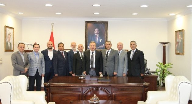 Askf Yönetiminden Vali Ali Fidan’a Ziyaret