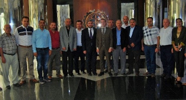 ASKON Adana Şubesi, GTO Başkanı Bartık’ı Ziyaret Etti