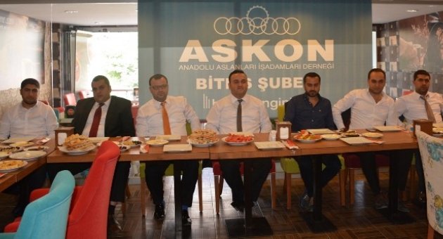 ASKON Bitlis Şubesi Basınla Bir Araya Geldi