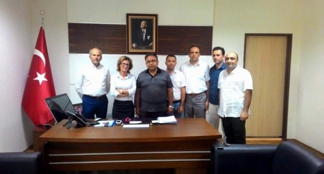 Aydın Sağlık-sen’den Genel Sekreter Özcan’a Ziyaret