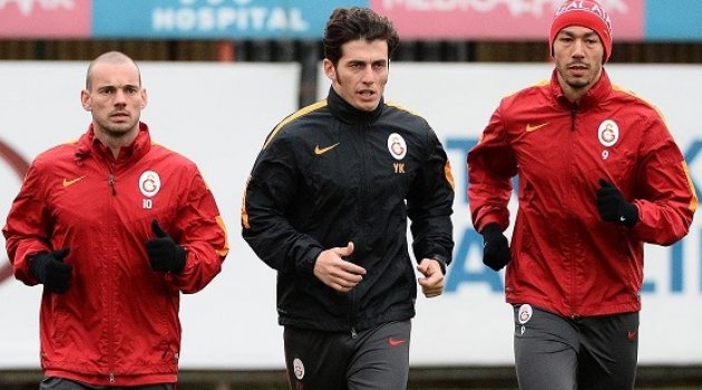 Babasını toprağa veren Umut Bulut antrenmana çıktı