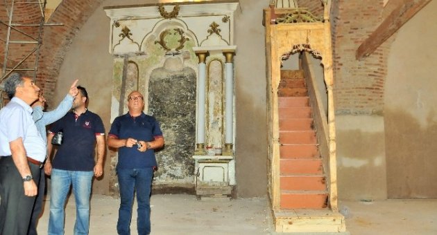 Baloğlu Ve Akkaya Restorasyon Çalışmalarını İnceledi