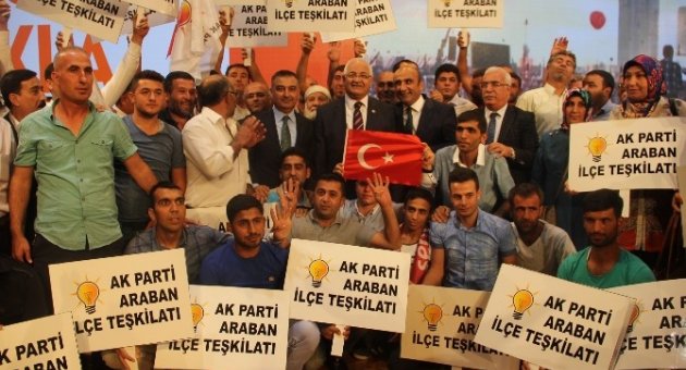 Barajların Mimarı Mehmet Erdoğan’a Sevgi Seli