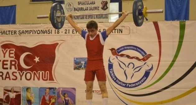 Bartınlı Halterci Avrupa Şampiyonasında
