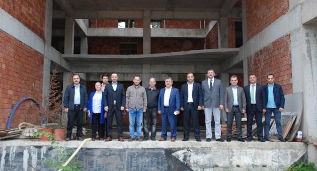 Başkan Anlayan, Huzurevi İnşaatını İnceledi