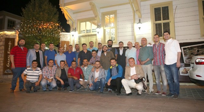 Başkan Aydın Basın Mensuplarını Sahurda Ağırladı