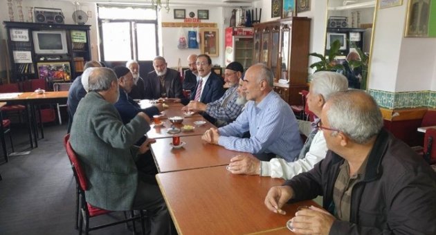 Başkan Bulutlar Yıldızkent Ve Kayakyolu’nda Vatandaşlarla Bir Araya Geldi