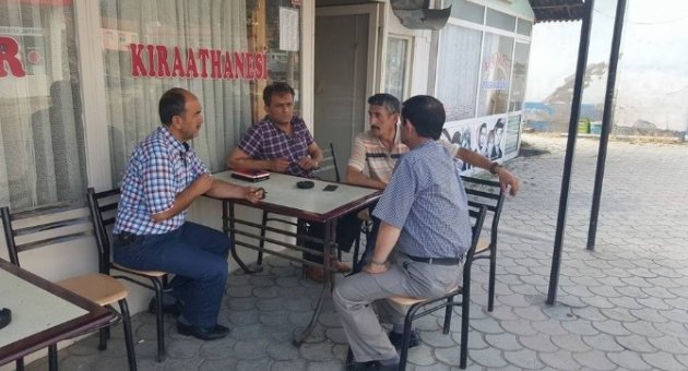 Başkan Erol Bayraktar Esnafı Gezdi