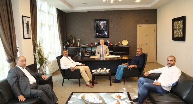 Başkan Kösemusul İş Adamlarını Misafir Etti
