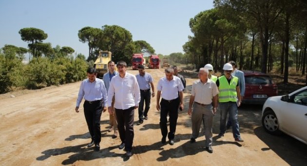 Başkan Türel’in Sözünü Verdiği Yol Açılıyor