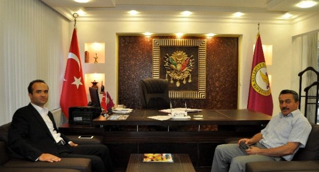 Başkan Tutal’a Kaymakam Özyiğit’ten Ziyaret