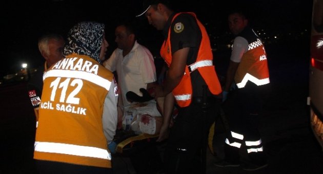 Başkent’te Trafik Kazası: 1 Yaralı