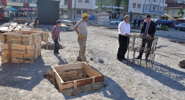 Bayat’ta Sebze Pazarı Yapımına Başlandı