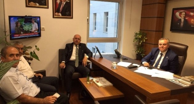 Belediye Başkanlarından Milletvekili Şeker’e Ziyaret