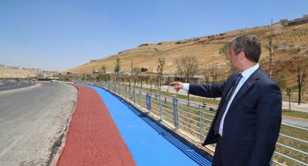 Belediye Bisikletliler İçin 24 Kilometrelik Yol Yaptı