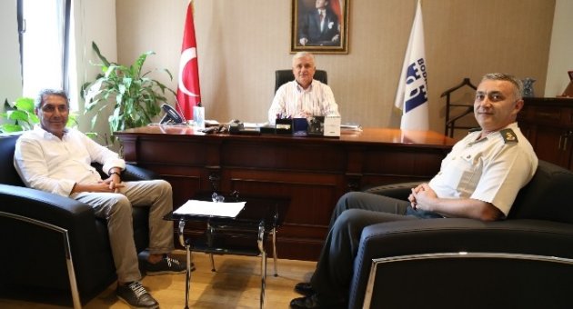 Bodrum İlçe Jandarma Komutanı Demirörs’ten Veda Ziyaretleri