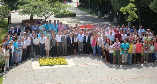 Bozbey, Belediye Personeliyle Bayramlaştı