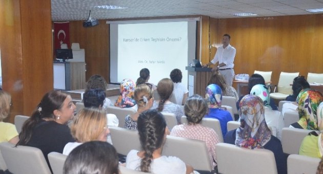 “Bugünden Yarına Kanserle Mücadele Projesi” Sona Erdi