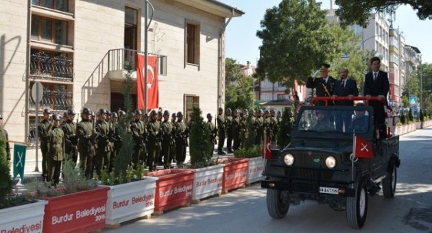 Burdur’da 30 Ağustos Zafer Bayramı Kutlamaları