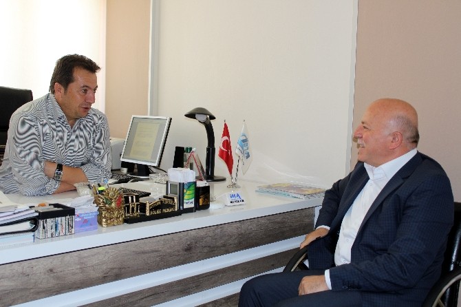 Büyükşehir Belediye Başkanı Mehmet Sekmen’den İHA’ya Ziyaret…