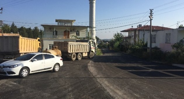 Büyükşehir Belediyesi’nden Manavgat’ta Asfalt Atağı