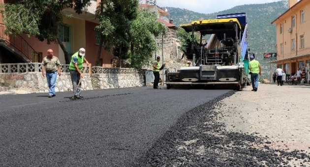 Büyükşehir’den Akseki’de Asfalt Seferberliği