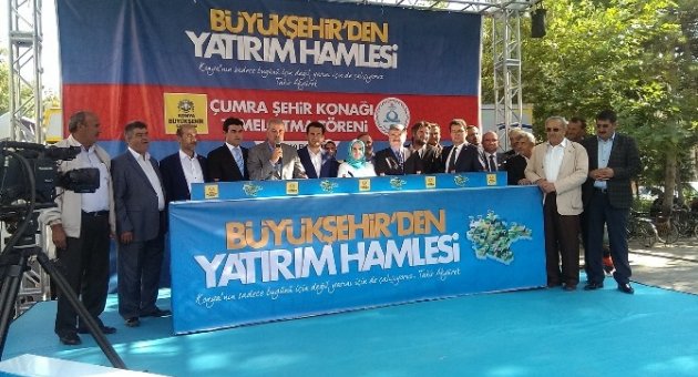 Büyükşehir İlçelerdeki Yatırımlarını Sürdürüyor