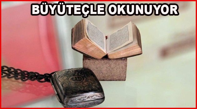 Büyütmeden okunamaz