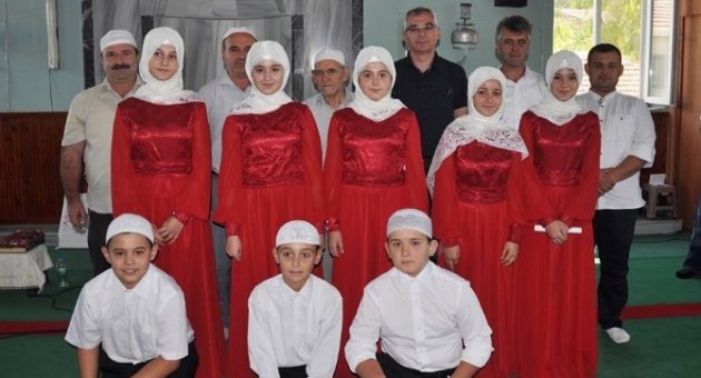 Çakıllı Yeni Cami’de Hatim Töreni Yapıldı