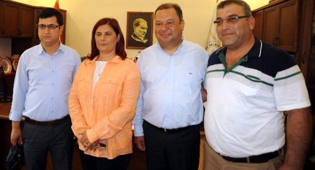 Çineli Muhtarlar Başkan Çerçioğlu’na Teşekkür Etti