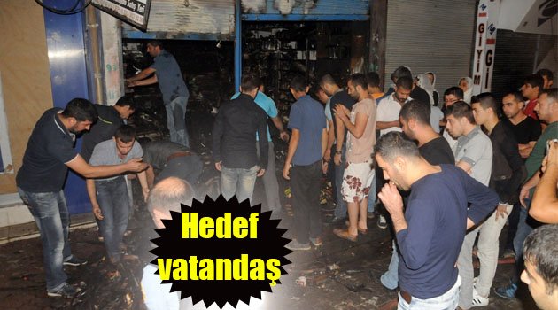 Cizre'de terör sempatizanları vatandaşa saldırdı