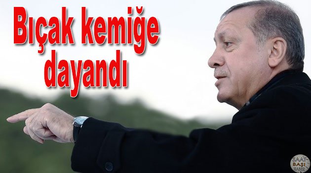 Cumhurbaşkanı Erdoğan, son noktayı koydu